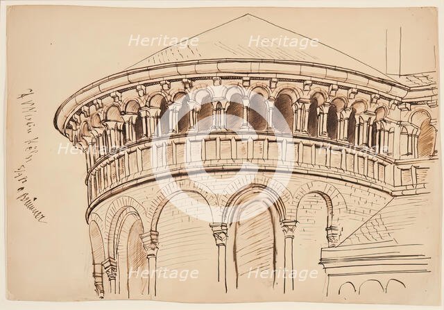 St. Martin, Cologne, 1892. Creator: Oscar Bluemner.