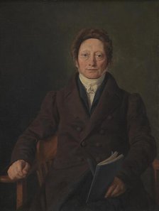 Consistorial Councillor J. Ernst Wegener, 1834. Creator: Constantin Hansen.
