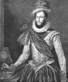 ''Sir Walter Raleigh, 1588', 1888. Creator: Unknown.