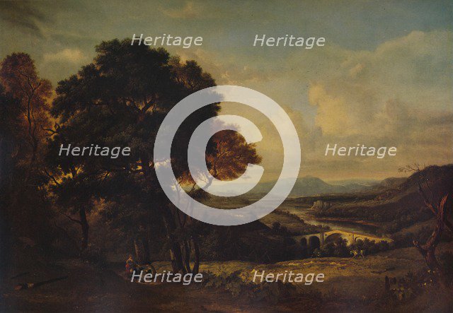 'The Valley of the Tweed', c1803. Artist: Patrick Nasmyth.