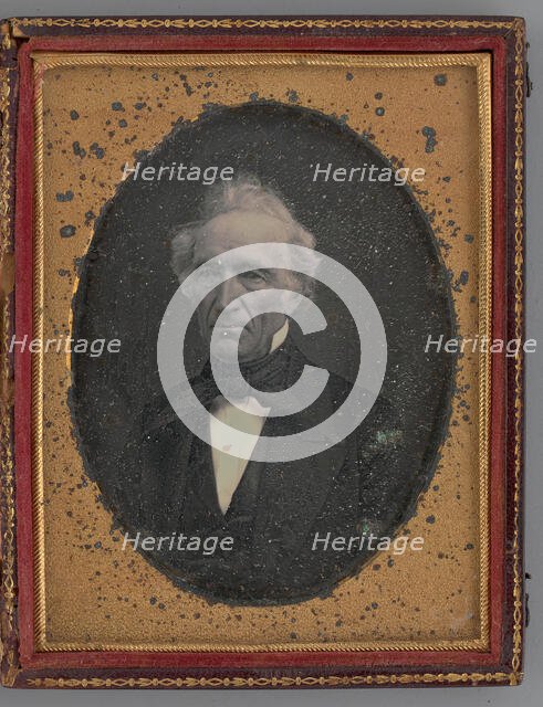 Untitled (Portrait of a Man), 1854. Creator: Unknown.