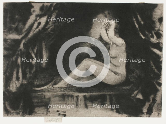 The Alcove, 1906. Creator: Theodore Roussel.