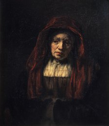 'Portrait of an Old Woman', 1654.  Artist: Rembrandt Harmensz van Rijn    