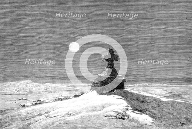 The American Franklin Search Expedition - Starvation Cove, 1881. Creator: Unknown.