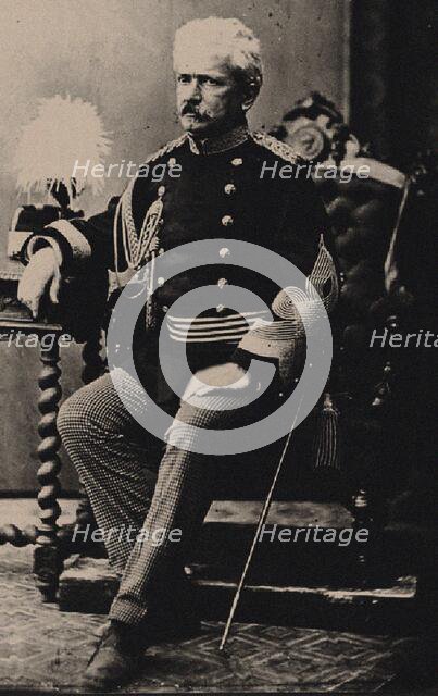 Portrait of Edoardo Chiossone (1833-1898), c. 1888. Creator: Anonymous.