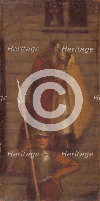 Sketch of Historical Composition I, after 1900. Creator: Milan Thomka Mitrovsky.