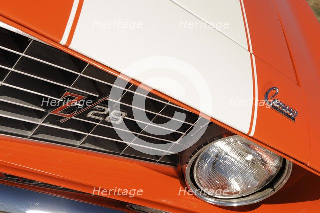 Chevrolet Camaro Z28 1969. Artist: Simon Clay.