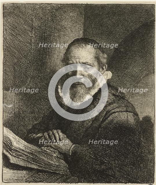 Portrait of Jan Cornelis Sylvius, preacher, 1633. Creator: Rembrandt Harmensz van Rijn.