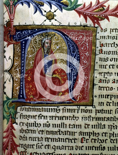 Pedro IV 'The Ceremonious' '(1319-1387), King of Aragon (III of Catalunya, II of Valencia), minia…