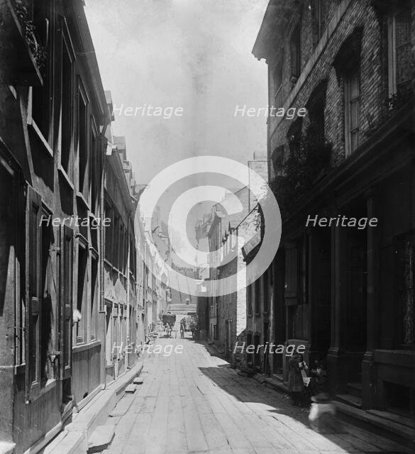 Champlain St., Quebec, between 1890 and 1901. Creator: Unknown.