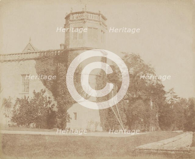 The Tower of Lacock Abbey, before February 1845. Creator: William Henry Fox Talbot.