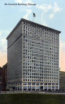 McCormick Building, Chicago, Illinois, USA, 1911. Artist: Unknown