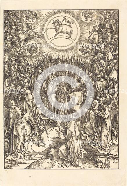 The Adoration of the Lamb, 1498. Creator: Albrecht Durer.