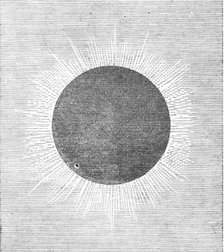 The Eclipse of the Sun, 1871. Creator: Unknown.