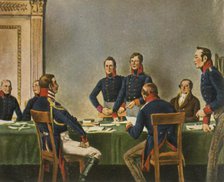Meeting of the Reorganisation Commission in Königsberg, 9 July 1807, (1936). Creator: Unknown.