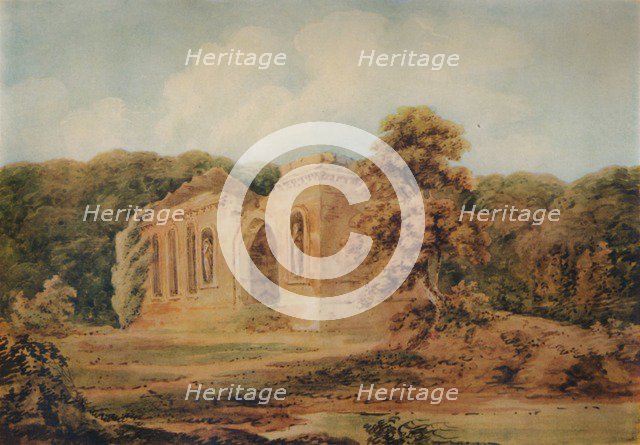 'Landscape with Ruins', 18th century, (1935). Artist: Thomas Girtin.