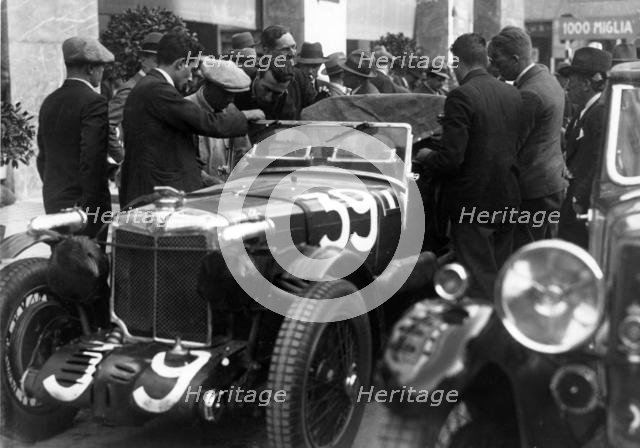 MG K3 of Eyston / Lurani 1933 Mille Miglia. Creator: Unknown.