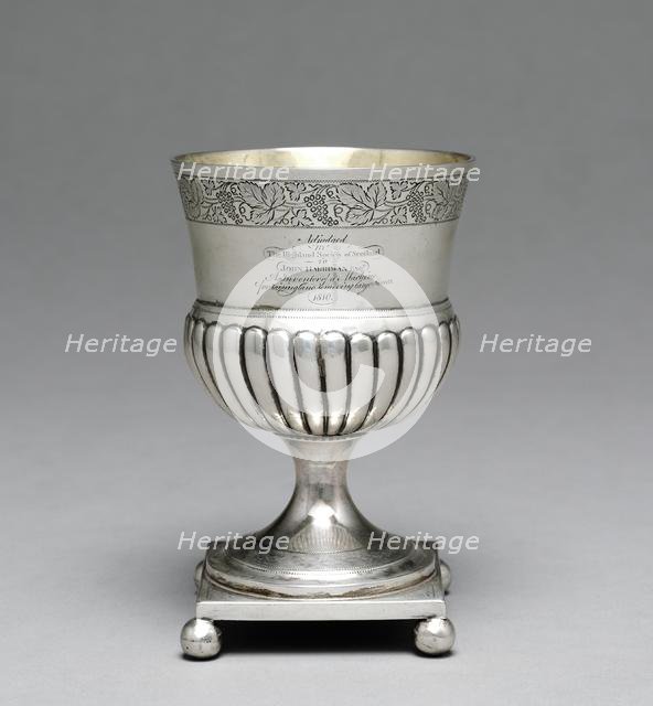 Silver Cup, 1809-1810. Creator: George Fenwick (Scottish).