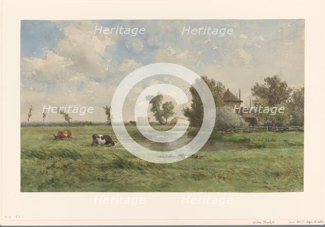 Pasture, 1832-1892. Creator: Willem Roelofs.
