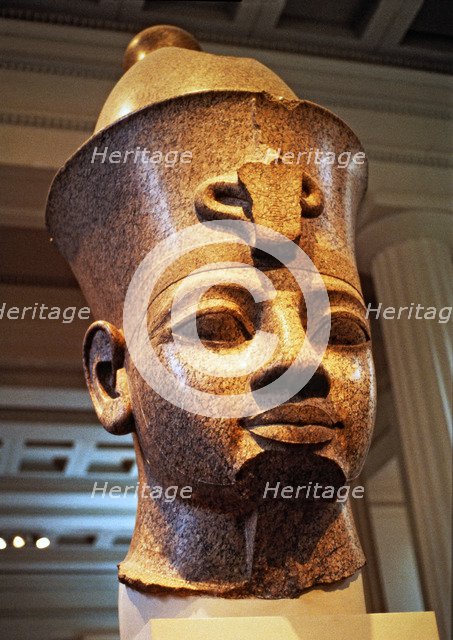 Head of Ramses II (1301 - 1235 a.C.).