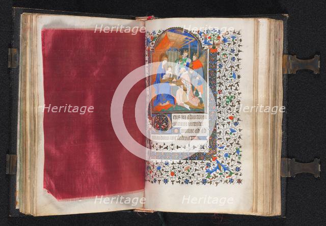 Book of Hours (Use of Paris): Fol. 66v, Decorated Border, c. 1420. Creator: The Bedford Master (French, Paris, active c. 1405-30), possibly studio or workshop of.