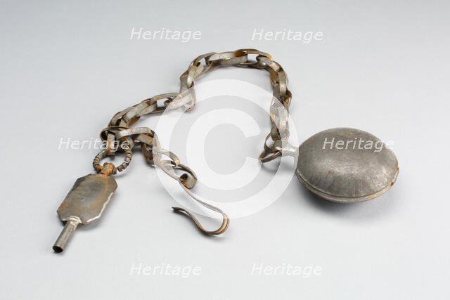 Pocket Watch (Anniversary Tin), 1850/1900. Creator: Unknown.