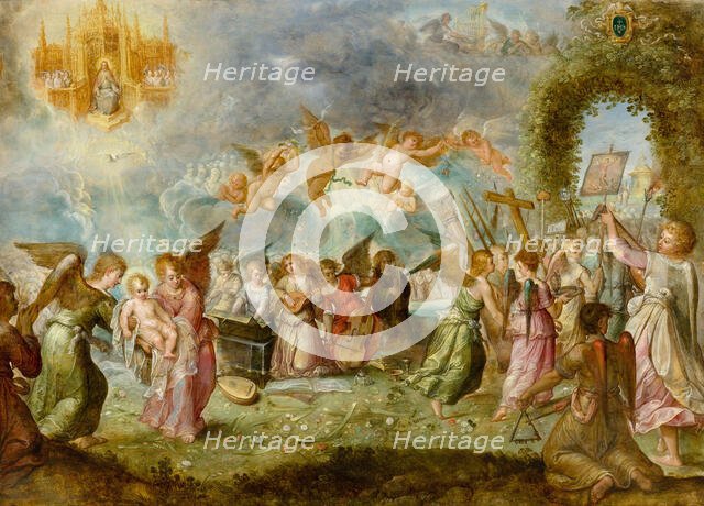 Triumph of the Christ Child, c1608-1610. Creator: Francken; Ambrosius; the Elder (1544/45-1618).