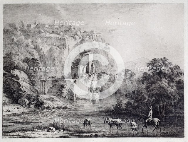 A Rider, 1800. Artist: Boissieu, Jean-Jacques, de (1736-1810)