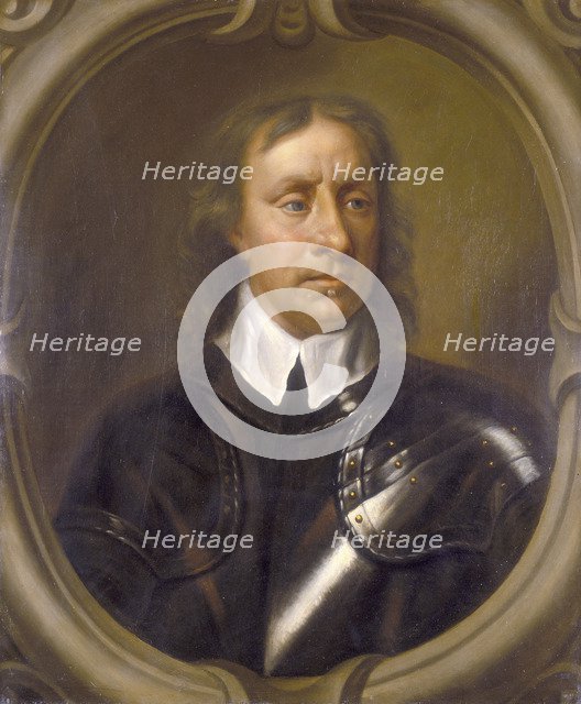 'Portrait of Oliver Cromwell', (c1653?). Creator: Unknown.