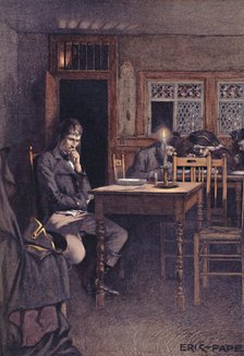 'Bonaparte in 1792 as a Frequenter of a Six-Sous Restaurant in Paris', (1896). Artist: Unknown.