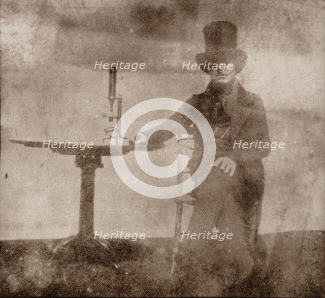 Sir David Brewster (1781-1868), ca 1841. Artist: Talbot, William Henry Fox (1800-1877)