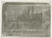 The Little Hunter, 1892. Creator: Félix Hilaire Buhot (French, 1847-1898).