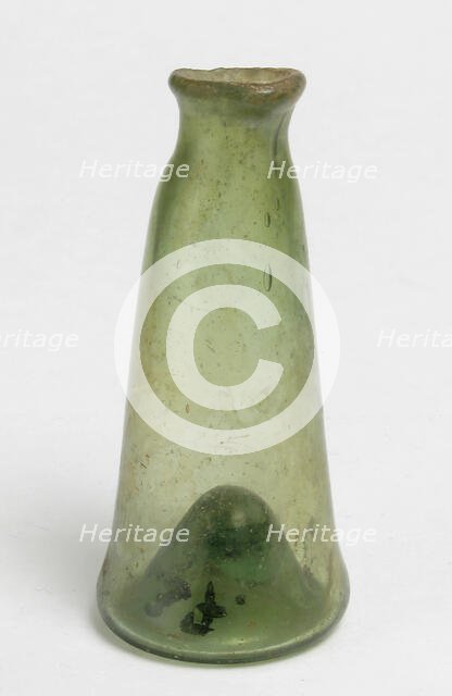 Bottle, German, 6th-14th century. Creator: Unknown.
