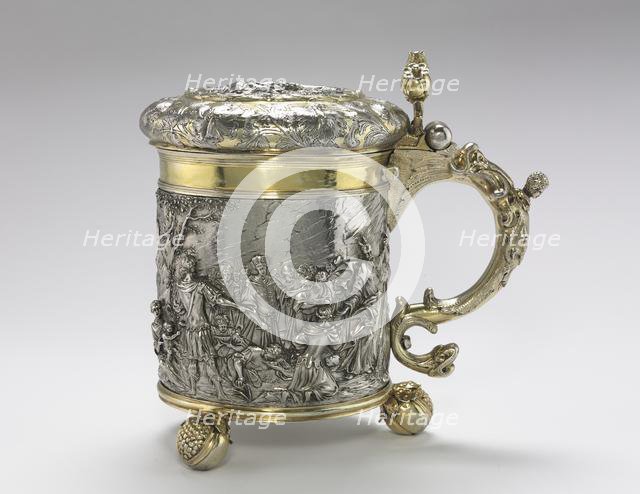 Tankard, c. 1680. Creator: Andreas Brachfeldt (Russian, born Latvia, active 1661-1697).