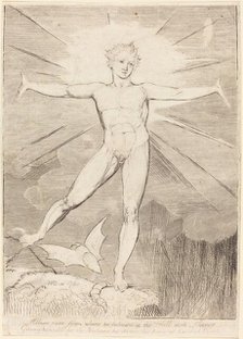 The Dance of Albion (Glad Day), c. 1803/1810. Creator: William Blake.