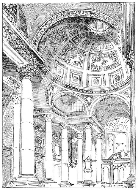 'St Stephen's Walbrook', 1899. Artist: Unknown