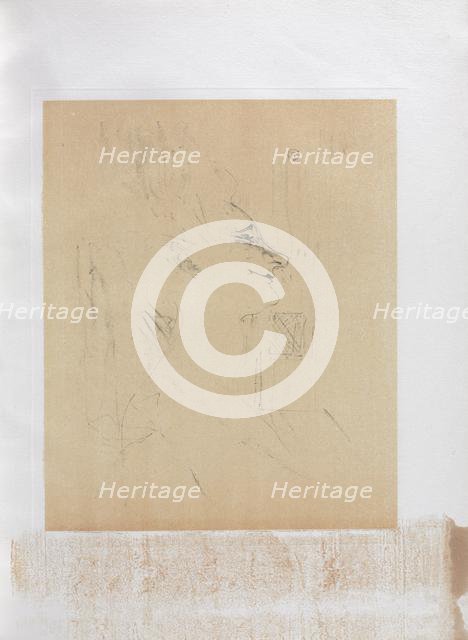 Yvette Guilbert-English Series: Soularde, 1898. Creator: Henri de Toulouse-Lautrec (French, 1864-1901).