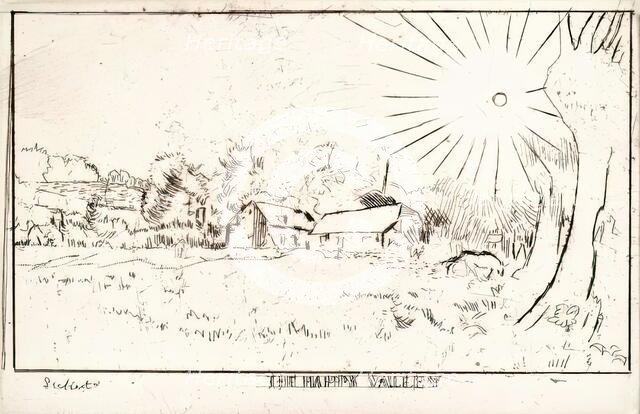 The Happy Valley, c1919. Creator: Walter Richard Sickert.