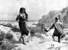 Pictures from the New Gallery: [Scene from] The Tempest...A. Foord Hughes, 1895. Creator: Unknown.