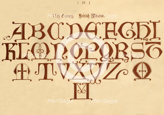 '14th Century. British Museum', 1862. Artist: Unknown.