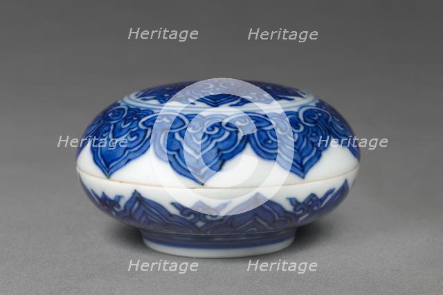 Round Covered Box with Medallions, 1522-1566. Creator: Unknown.