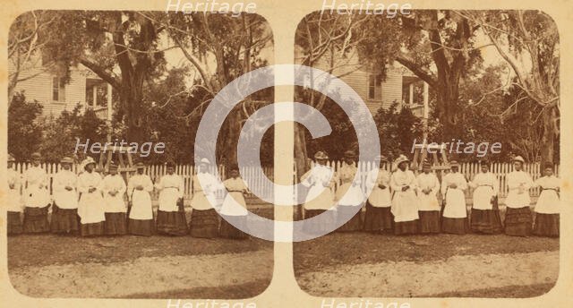 These are the sisters, c1850-c1930. Creator: D. J. Ryan.