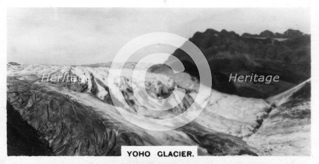 Yoho Glacier, Rocky Mountains, Canada, c1920s. Artist: Unknown