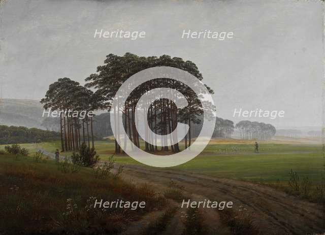 The times of day: The midday, 1821-1822. Artist: Friedrich, Caspar David (1774-1840)