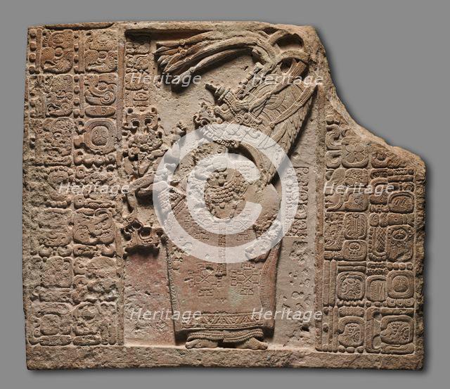 Panel with Royal Woman, c. 795. Creator: Unknown.