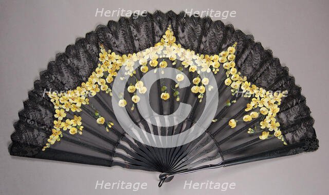 Fan, French, 1885-95. Creator: Unknown.