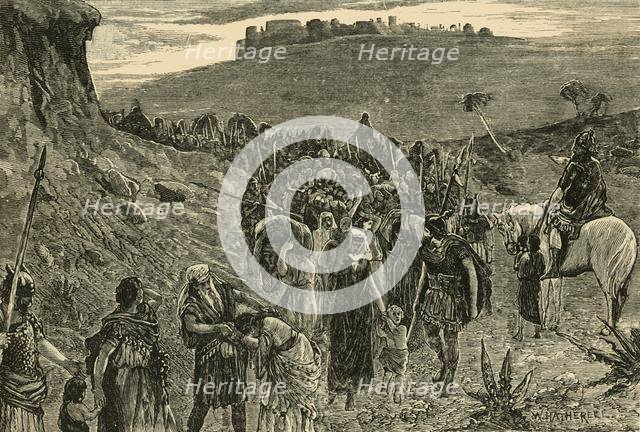 'Israelites Going Into Capitvity', 1890.   Creator: Unknown.