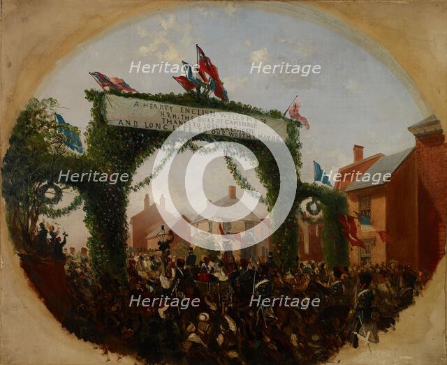 The Opening of Calthorpe Park 1857, 1857. Creator: Samuel Lines.