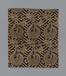 Uchishiki (Altar Cloth), Japan, late Edo period (1789-1868), 1801/25. Creator: Unknown.