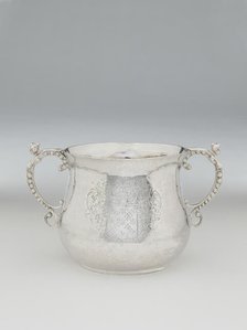 Caudle Cup, c. 1683. Creator: Cornelius Vander Burch.